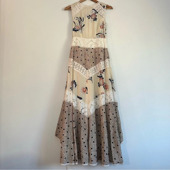 Anthropologie Leif notes floral boho dress Size: 0 New With Tags - Picture 2 of 8